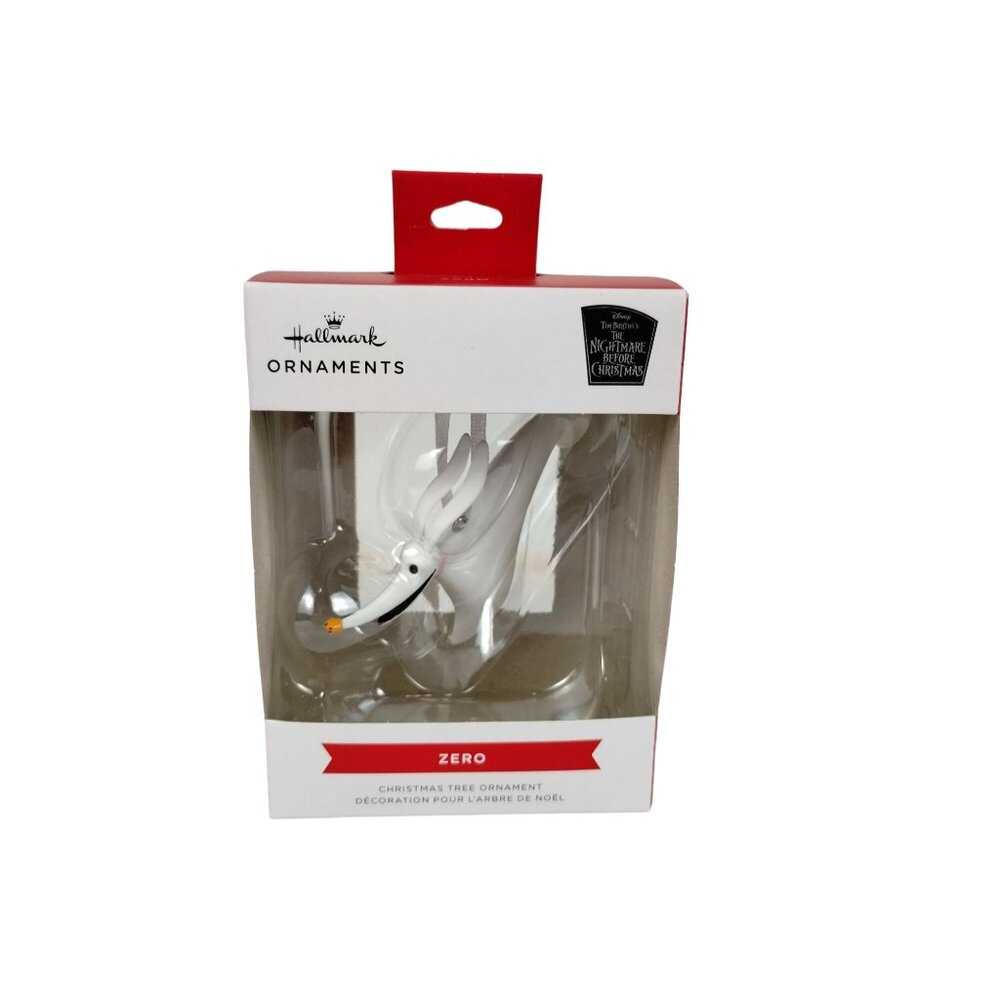 Hallmark Ornaments Nightmare Before Christmas Zero Dog Christmas Tree Ornament - Picture 3 of 9
